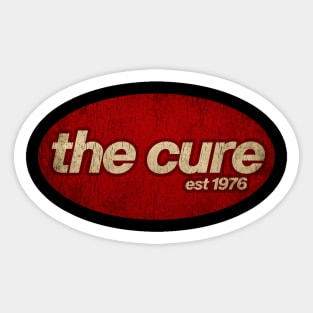 The Cure - Vintage Sticker